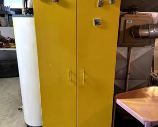 Vintage Metal Storage Cabinet