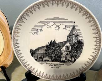 Trinity Lutheran Church Collectible Plates