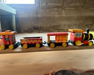 Fischer Price Wooden Train