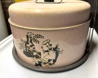 Vintage Metal Cake Pan