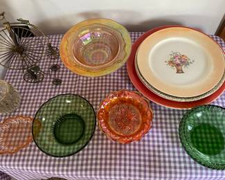 Depression/Carnival Glass