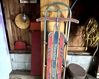 Antique Wooden Sled