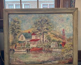 Oil Painting, Picture 1 of 2
Approximately 30” x 25”
Artist:  Blacklock