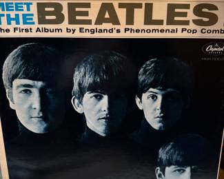 Vinyl The Beatles moved to online auction coming soon