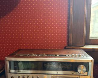 York Vintage Radio/Cassette Player 