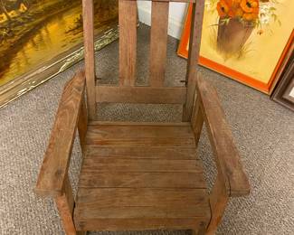 CHILDS ROCKING CHAIR
