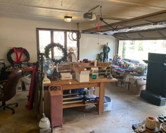 GARAGE OFF OF KITCHEN