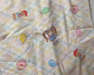 SHEET FOR A BABY BED