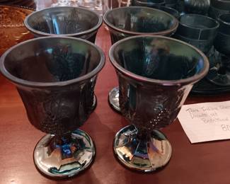 #94	Set of 4 Carnival  Grape Glasses	 $25.00 
