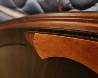 #80	Full Size Wood Carved Headboard/Footboard w/Full Size Sealy Satin Touch Supreme Extra Firm 	 $250.00 
