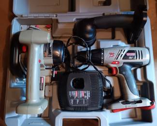 #129	Craftsman 75th Anniversary 19.2 Volt Cordless Tool Set	 $35.00 
