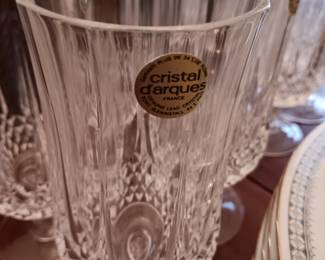 #97	Cristal D'Arques Stemmed Iced Tea/Water Glasses - set of 4	 $25.00 
