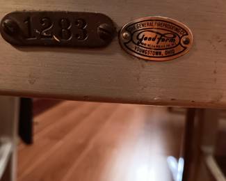 #91	Good Faith Metal Chair (seat as is)	 $25.00 
