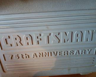 #129	Craftsman 75th Anniversary 19.2 Volt Cordless Tool Set	 $35.00 
