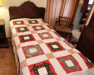 #41	Twin Vintage Quilt - Through the Barn Door	 $35.00 
