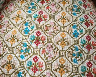 #36	Vintage Tapestry Covered Sewing/Rocking Chair	 $65.00 
