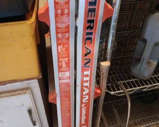 #124	Little Giant American Titan Adjustable Ladder	 $150.00 
