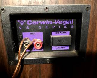 #65	Pair of Cerwin-Vega Vs Series Speakers 18x18x35 VS-150	 $450.00 
