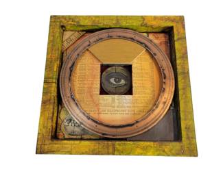 Adam Ritchie "Self Portrait" Mixed Media