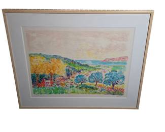 Jean Claude Picot Signed Numbered Serigraph