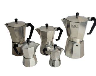 Italian Stovetop Coffee Makers Moka Express Etc