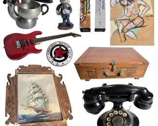 Shipping available for most items.  See auction website for details.