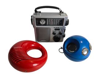 Panasonic R70 R72, Grundig FR-250 Radios