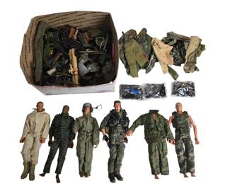 1996 & 2001 12" GI Joe Figures Accessories