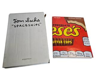 Tom Sachs Handmade Paintings, Spaceships Books