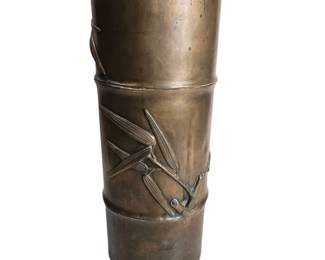 Bronze Japanese Umbrella Stand (Bottom off)
