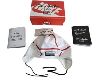 NEW Tom Sachs x Nike Ten Bullets Hat Books Box