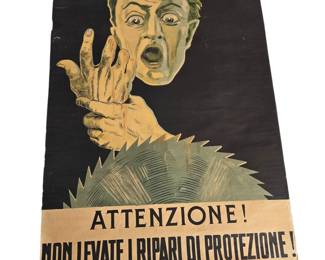 1920/30s Italian & German Safety Posters