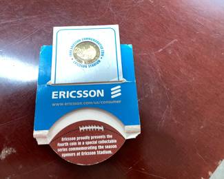 Ericsson Commemorative Coin 1999 Carolina Panthers
