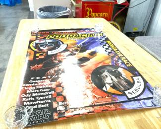 Star Wars - Jabba the Hutt "Pod Racing" Poster