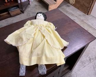 Bisque Porcelain Doll