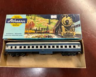 1714 Athearn Miniature Train Car - Baltimore & Ohio