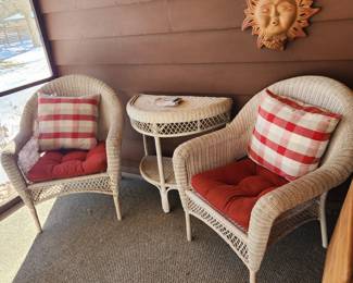Wicker set