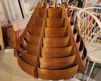  HANS-AGNE JAKOBSSON Ceiling lamp, pine, 1960s
Danish modern style