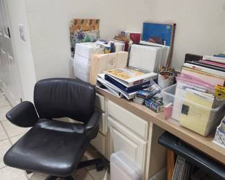 Office supply view
Herman Miller desk chair