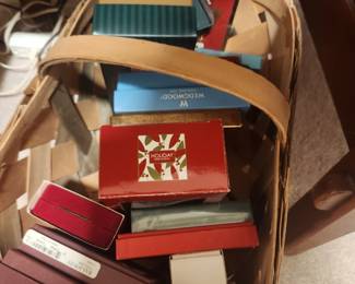 Lenox, Waterford, ornaments w/boxes