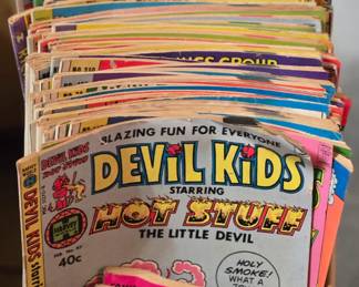 Vintage comic books
