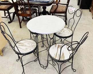 Small Table and Chairs 