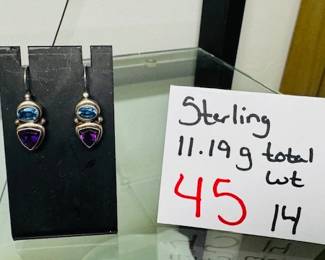 Sterling Earrings 