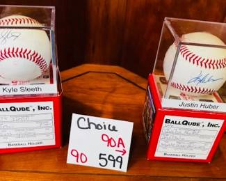 Signed Baseballs 
