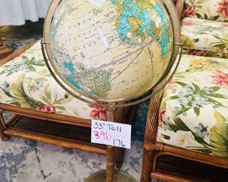 33inch Tall Globe 