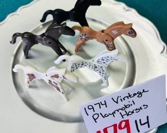 Vintage Playmobil Horses 