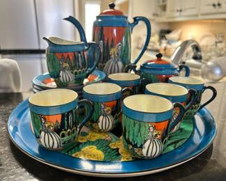 Beautiful RARE Noritake Japanese Tea set. From around 1920’s!