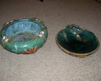 Vintage Planter and Bowl