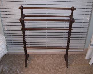 Vintage Blanket Rack