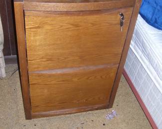 Wood Filing Cabinet